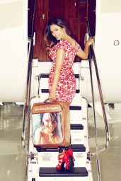 Kelly Brook Photoshoot for Selfie Suitcases (2014)