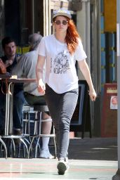 Kristen Stewart Street Style - Out in LA, June 2014