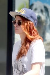 Kristen Stewart Street Style - Out in LA, June 2014