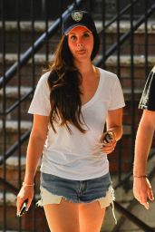 Lana Del Rey Street Style - Out With a Friend in New York City - June 2014
