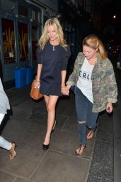 Laura Whitmore Night out Style - Groucho Club, June 2014 • CelebMafia