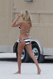Lauren Stoner Wearing a Bikini in Miami - June 2014