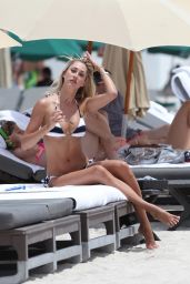 Lauren Stoner Wearing a Bikini in Miami - June 2014