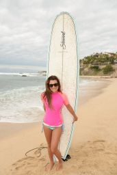 Lea Michele – Oakley Learn to Ride-Surf in Cabo San Lucas – June 2014