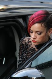 Lily Allen at the BBC Radio ONE Studios in London - June 2014