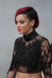 Lily Allen at the BBC Radio ONE Studios in London - June 2014