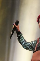 Lily Allen Performs at 2014 Indian Summer Festival in the Netherlands