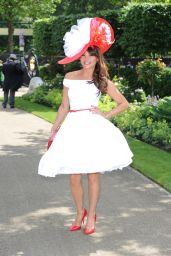 Lizzie Cundy – Day 1 of Royal Ascot at Ascot Racecourse – June 2014