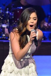 Lucy Hale Performs at The Grand Ole Opry in Nashville - June 2014