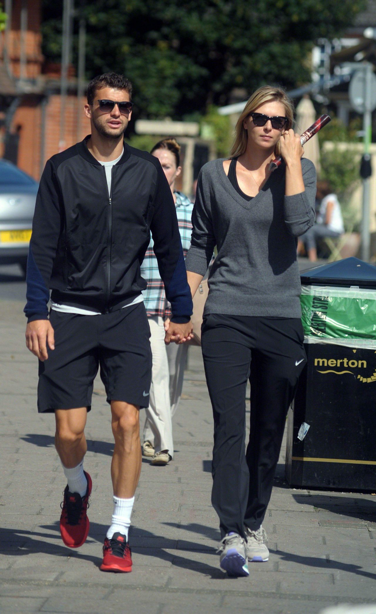 Maria Sharapova Holds Hands in the Sunshine With Boyfriend Grigor