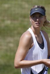 Maria Sharapova – Practice Session Ahead of 2014 Wimbledon Championships in London