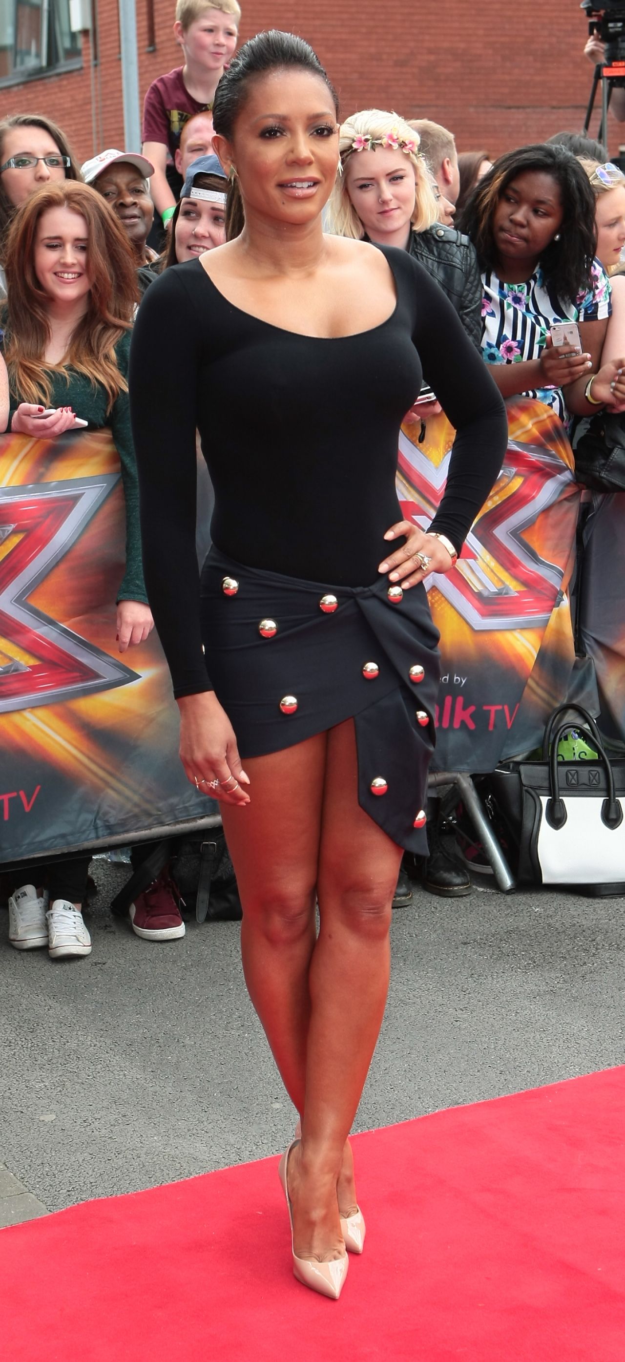 Melanie Brown - X Factor Auditions in Manchester - June 2014 • CelebMafia