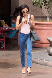 Naya Rivera in Tight jeans - Out in Glendale - June 2014