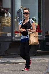 Olivia Wilde and Her Baby Son Otis - Out in New York City - June 2014