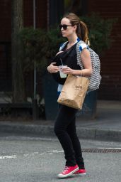 Olivia Wilde and Her Baby Son Otis - Out in New York City - June 2014