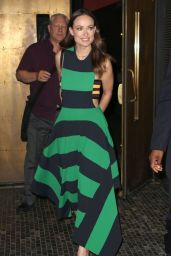 Olivia Wilde In Stella McCartney Dress - Out in New York City - June 2014