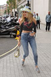 Pixie Lott in Tight Jeans at the BBC in Portland Place London - June 2014