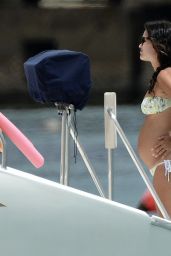 Rachel Bilson Bikini Candids - on a Boat in Barbados - June 2014
