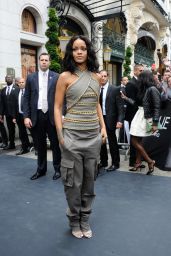 Rihanna at Sephora In Paris - Attending Launch of Her Perfum Rogue
