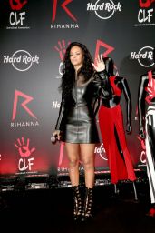 Rihanna - Charity T-Shirt Release Event - Hard Rock Cafe in Paris - June 2014