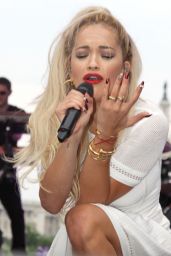 Rita Ora Performs at the 2014 Pride Parade in West Hollywood