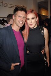 Rumer Willis at Zana Bayne Leather Fashion Show Party in Los Angeles
