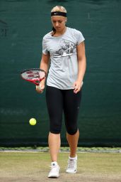 Sabine Lisicki – Wimbledon Tennis Championships 2014 – Practice session on Day Six