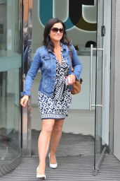 Susanna Reid Leaving the ITV studios in London - June 2014