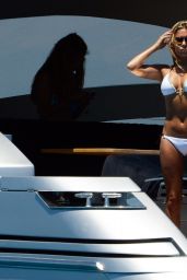Sylvie van der Vaart Bikini Photos - on a Yacht in Formentera - June 2014