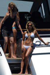 Sylvie van der Vaart Bikini Photos - on a Yacht in Formentera - June 2014