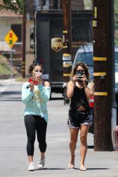 Vanessa and Stella Hudgens - Out in Studio City - June 2014