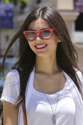 Victoria Justice Casual Style - Out in Beverly Hills - May 2014