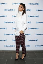 Zendaya Visited SiriusXM Studios in NYC - June 2014