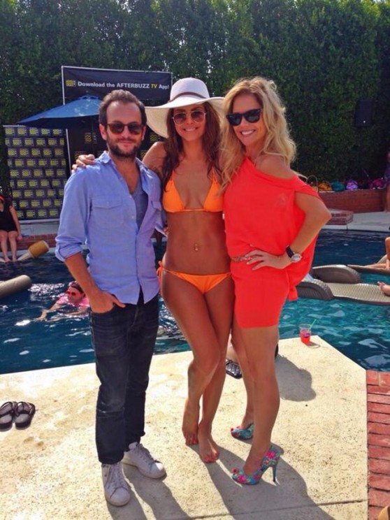 Maria Menounos in a Bikini - Twitpics, July 2014