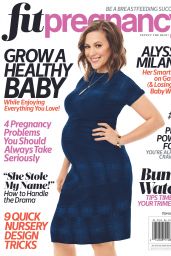 Alyssa Milano - Fit Pregnancy Magazine - August/September 2014 Cover