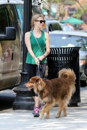 Amanda Seyfried in Leggings - Out in Boston - 7/25/14 