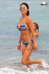 Arianny Celeste Bikini Candids - Miami Beach - July 2014
