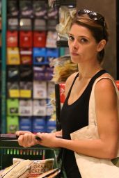 Ashley Greene in Leggings - Bristol Farms Shopper, July 2014