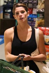 Ashley Greene in Leggings - Bristol Farms Shopper, July 2014