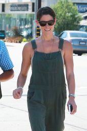 Ashley Greene Street Style  - Meeting Friends for Lunch in LA, July 2014