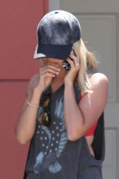 Ashley Tisdale Street Style - Out in Beverly Hills - July 2014