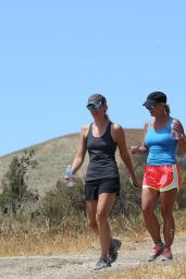 Britney Spears Hiking Candids - Out in Calabasas, July 2014