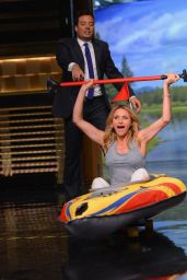 Cameron Diaz at The Tonight Show Starring Jimmy Fallon - July 2014