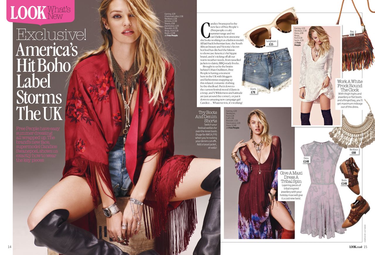 Candice Swanepoel - Look Magazine (UK) - July 7, 2014 Issue • CelebMafia