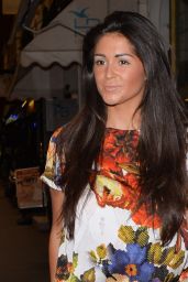 Casey Batchelor Night Out Style - Nozomi Restaurant in London - July 2014