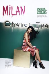 Chanel Iman - Cosmopolitan Magazine - March 2014 Issue