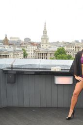 Chanelle Hayes Dramatic Weight Loss at the Vita Bar - London, May 2014