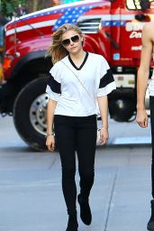 Chloe Moretz - Out in SoHo in New York City, July 2014