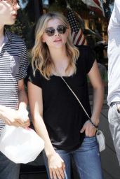 Chloe Moretz Street Style - Out in LA, July 2014