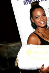 Christina Milian Attends the GBK Luxury Sports Lounge in Hollywood - July 2014